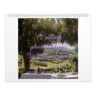 Calendrier photographique italien