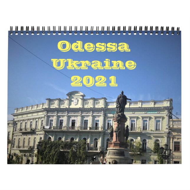 Calendrier photographique Odessa Ukraine 2021 (Protection)