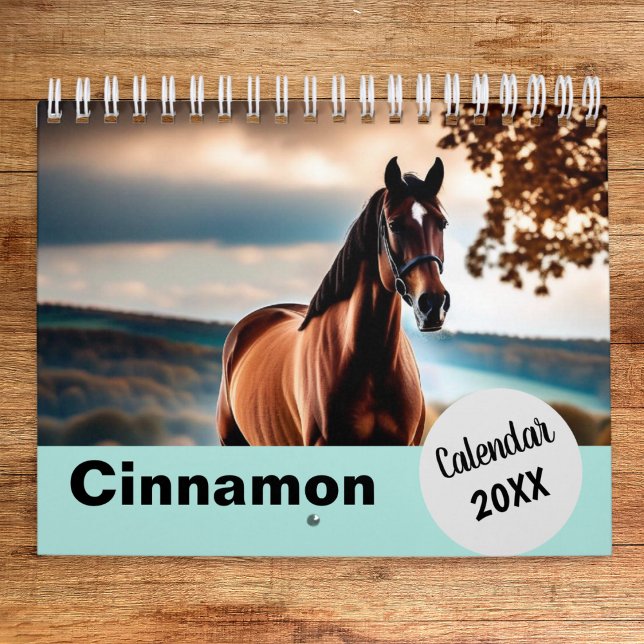 Calendrier Photos Cheval Personnalisées Année Créer Votre Pro (A personalized calendar featuring your own photos of your horse, to enjoy throughout the year)