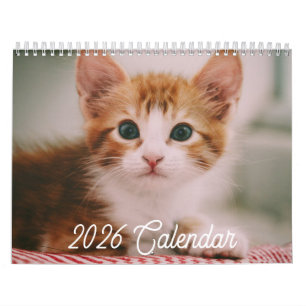 Calendrier Photos de animaux personnalisés 2026 Créez les vôt