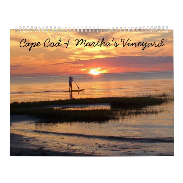 Calendrier Photos de Cape Cod et Martha's Vineyard (Protection)