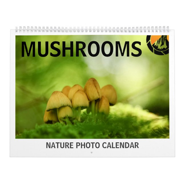 Calendrier Photos de champignons dans la nature 2027 (Protection)