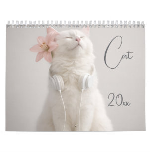 Calendrier Photos de chats mignons et drôles modernes