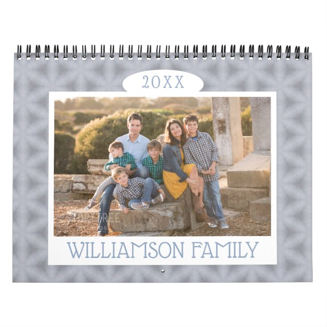 Calendrier Photos de famille 2025 Motifs saisonniers (Protection)