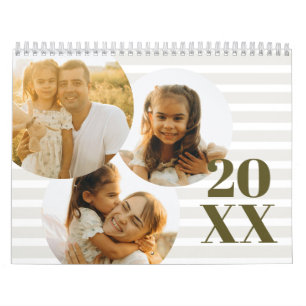 Calendrier Photos de famille modernes