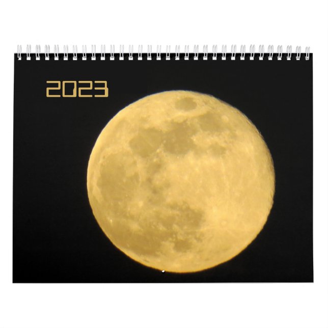 Calendrier Photos de lune dans une variété de scènes et de co (Protection)