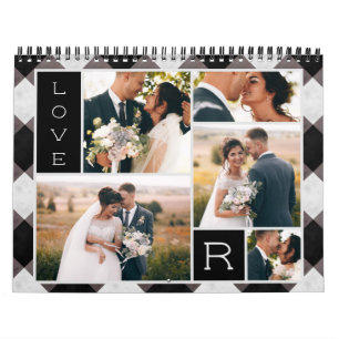 Calendrier Photos de mariage de la première année des jeunes