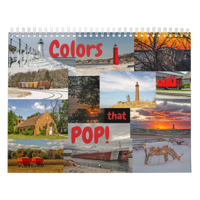 Calendrier Photos du Michigan à travers l'État (Protection)