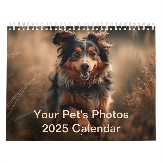 Calendrier Photos personnalisées pour animaux de compagnie 2  (Protection)