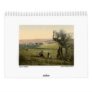 Calendrier Photos vintage de sites sacrés de Terre Sainte
