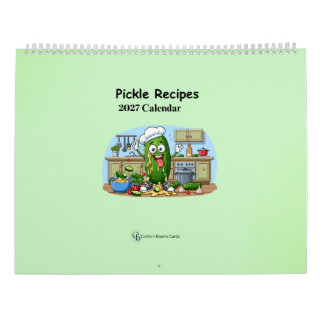 Calendrier Pickle 2027 avec Recettes