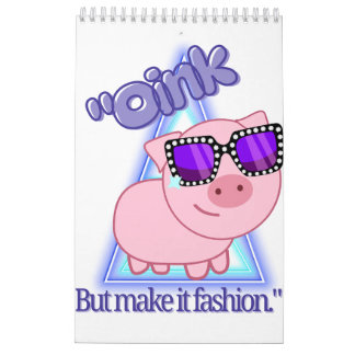 Calendrier piggy calendar