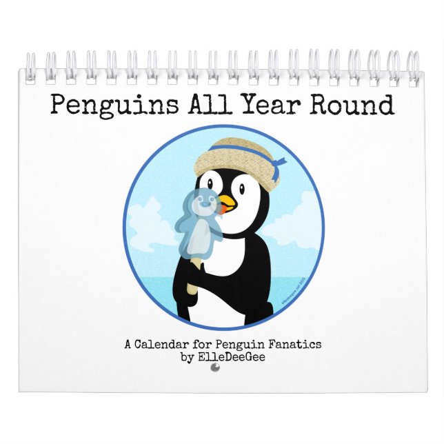 Calendrier Pingouins toute l'année (Protection)