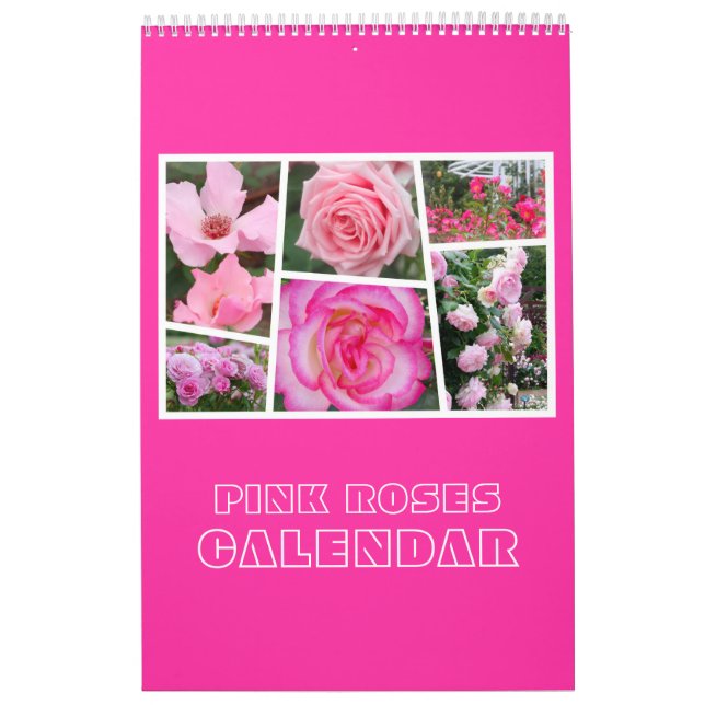 Calendrier Pink Roses Calendar (Type-B)  (Protection)