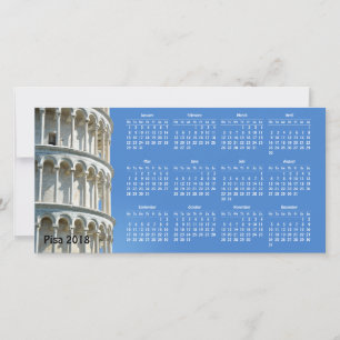 Calendrier Pise, Italie 2018