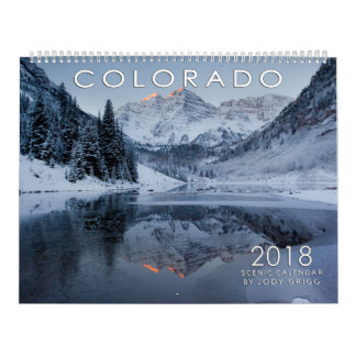 Calendrier Pittoresque du Colorado 2018