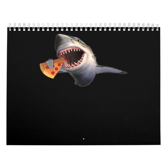 Calendrier Pizza Plongez dans le requin Les amateurs de cadea (Protection)