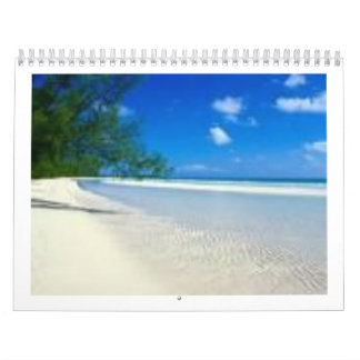 Calendrier plage, Bahamas