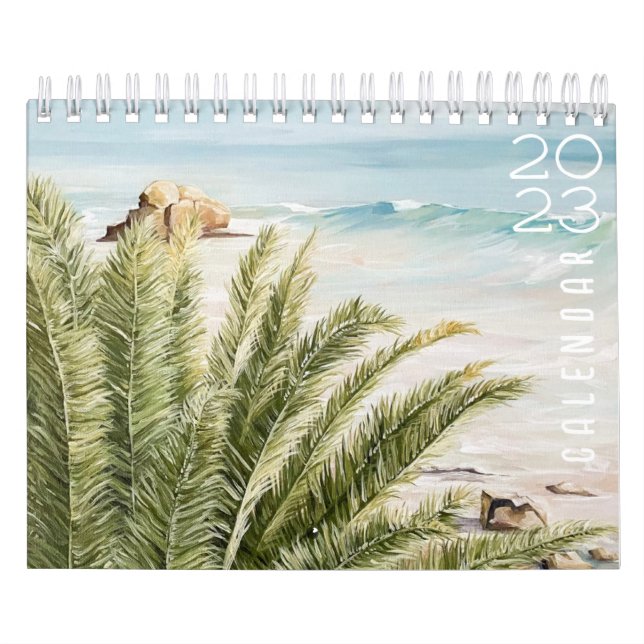 Calendrier plage - Calendrier grand (Protection)