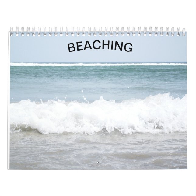 Calendrier Plage du Maine 12 mois (Protection)