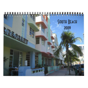 Calendrier Plage du sud 2009