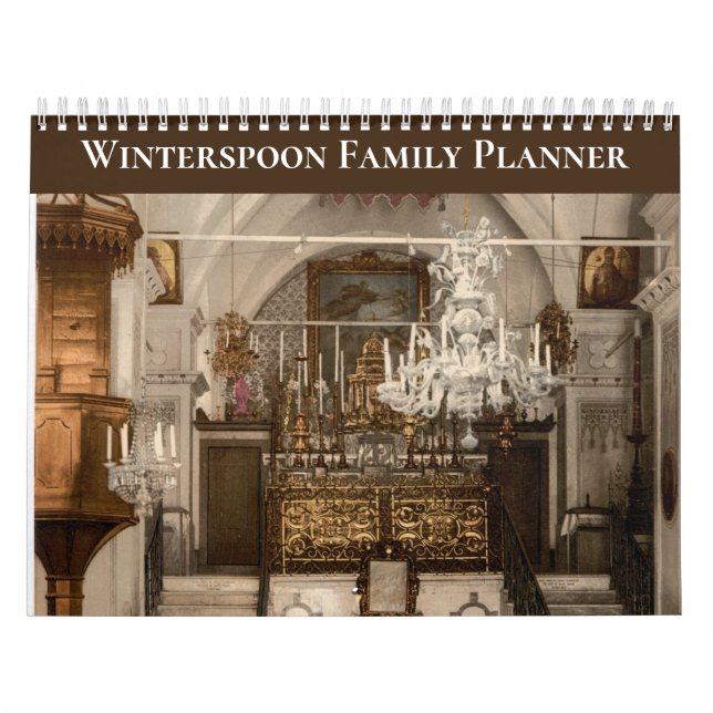 Calendrier Planificateur de scriptures familiales chrétiennes (Protection)