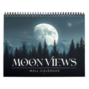Calendrier Pleine lune lunaire 2026 Vues sur la lune Calendri