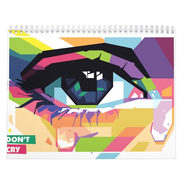 Calendrier Pleurer les yeux pop (Protection)