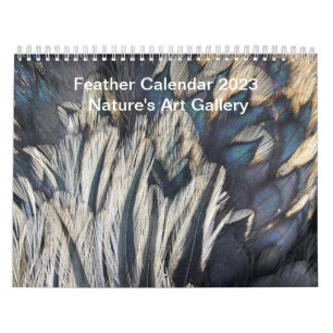 Calendrier plume 2023 : Galerie d'art de la nature