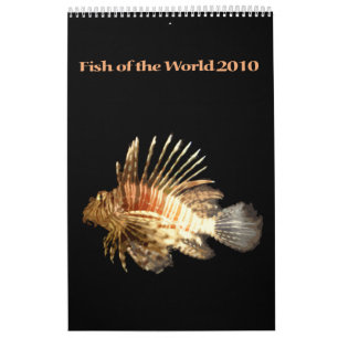 Calendrier Poissons du monde 2010