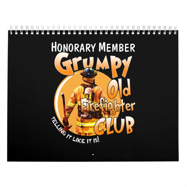 Calendrier Pompier| Membre honoraire Grumpy Firefighter (Protection)