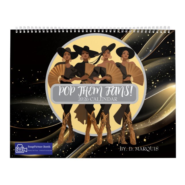 Calendrier POP THEM FANS 2026 SPBq Calendar (Protection)