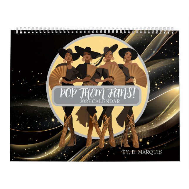 Calendrier POP THEM FANS 2027 (Protection)