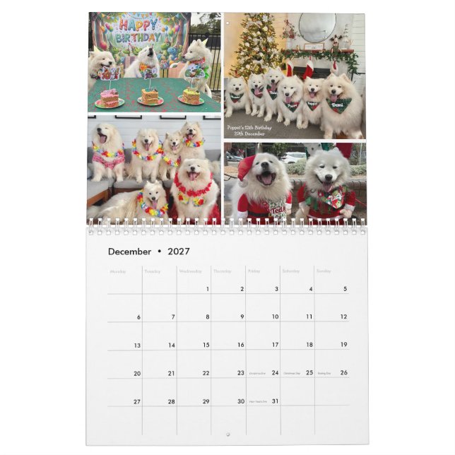 Calendrier poppet et le Wolfpack (Dec 2027)