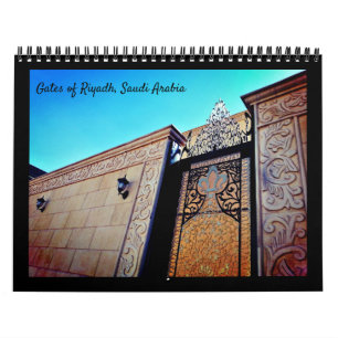 Calendrier Portes de Riyad, Arabie Saoudite
