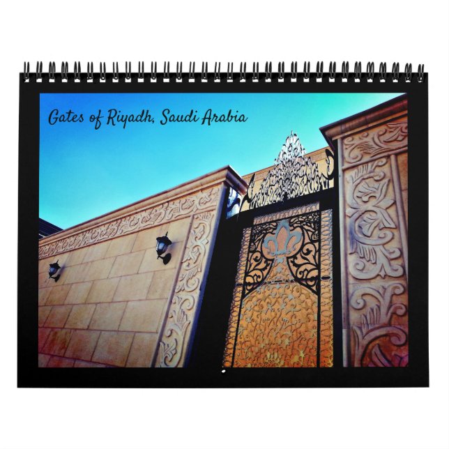 Calendrier Portes de Riyad, Arabie Saoudite (Protection)