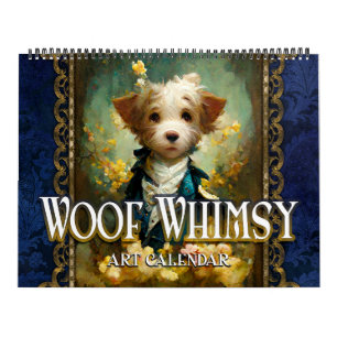 Calendrier Portraits de chiens d'Imaginaire surréalistes Woof