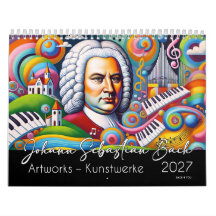 Portraits de Johann Sebastian Bach 2027 : Œuvres d