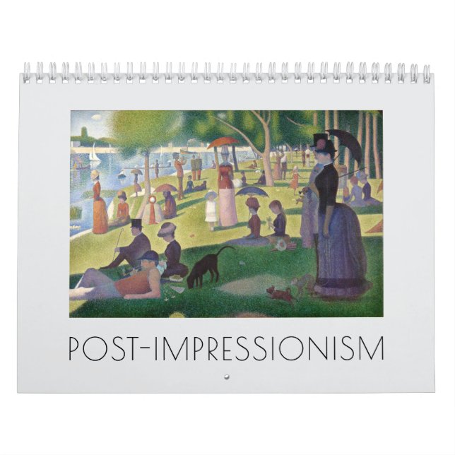 Calendrier Post-Impressionism Fine Art Paintings (Protection)
