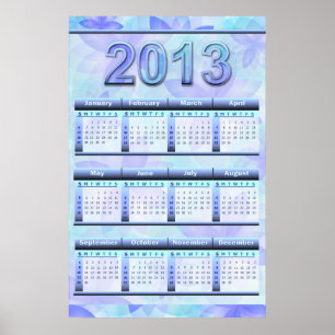 Calendrier Poster 2013