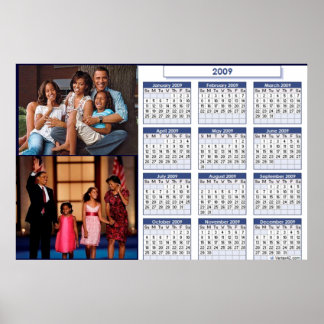 CALENDRIER POSTER OBAMA