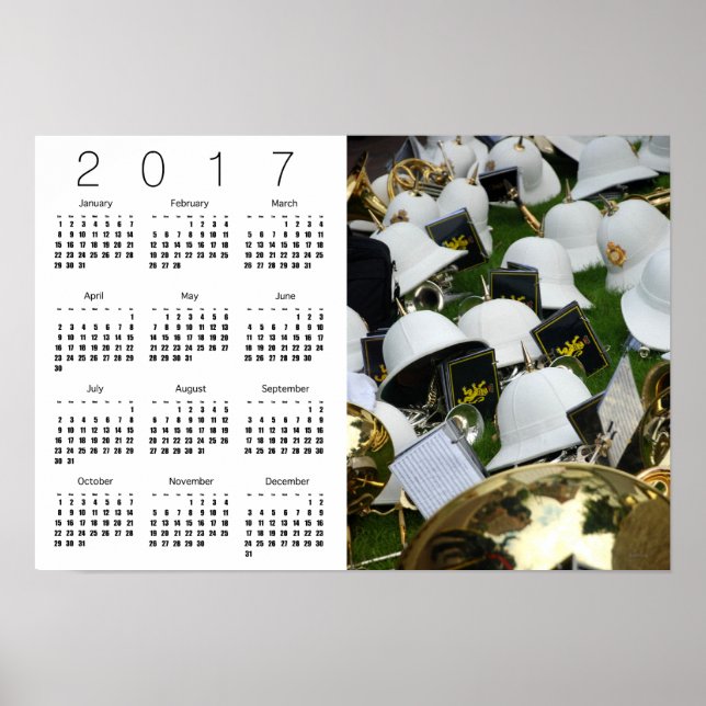 Calendrier Poster TEATIME 2017 (Devant)