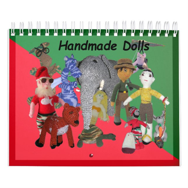 Calendrier - Poupées artisanales - vol. 3 (Protection)