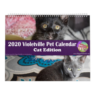 Calendrier pour animaux de compagnie de Violetvill