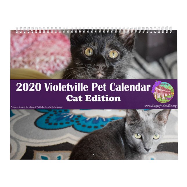 Calendrier pour animaux de compagnie de Violetvill (Protection)