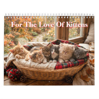 Calendrier Pour l'amour des chatons