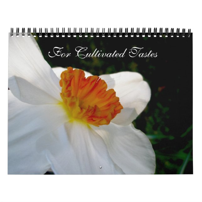 Calendrier Pour Les Goûts Floraux Cultivés (Protection)