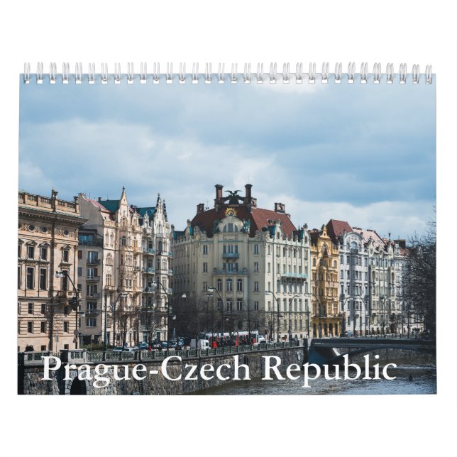 Calendrier Prague-Czech Republic Calendar (Protection)