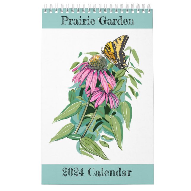 Calendrier Prairie Garden 2024 (Protection)