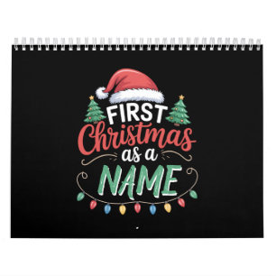 Calendrier Premier Noël personnalisé en tant que famille asso